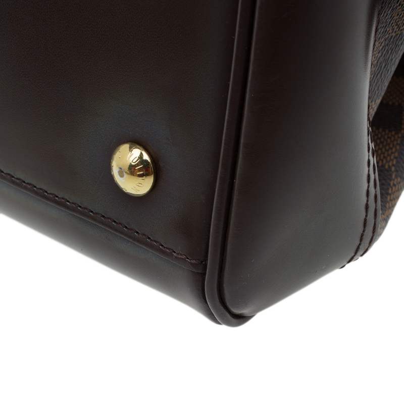 Knightsbridge bag in ebony damier canvas Louis Vuitton - Second Hand / Used  – Vintega