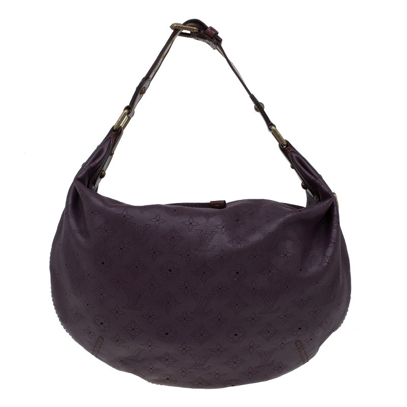 Louis Vuitton Purple Monogram Leather Limited Edition Onatah GM Bag