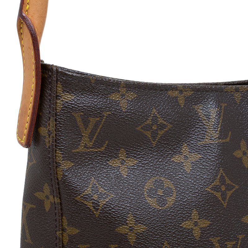 Louis Vuitton Monogram Looping GM M51145 Brown Cloth ref.913339