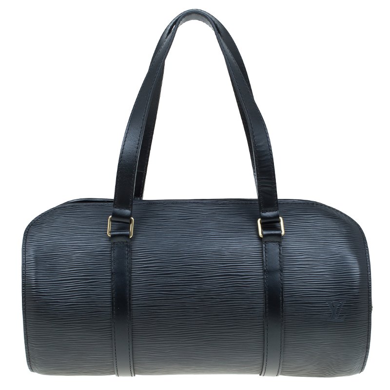 Pre Owned حقيبة لوي فيتون سوفلوت جلد أيبي أسود