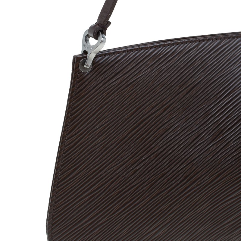❤ORIGINAL❤ LV Epi Leather Demi-Lune Pochette Bag, Luxury, Bags