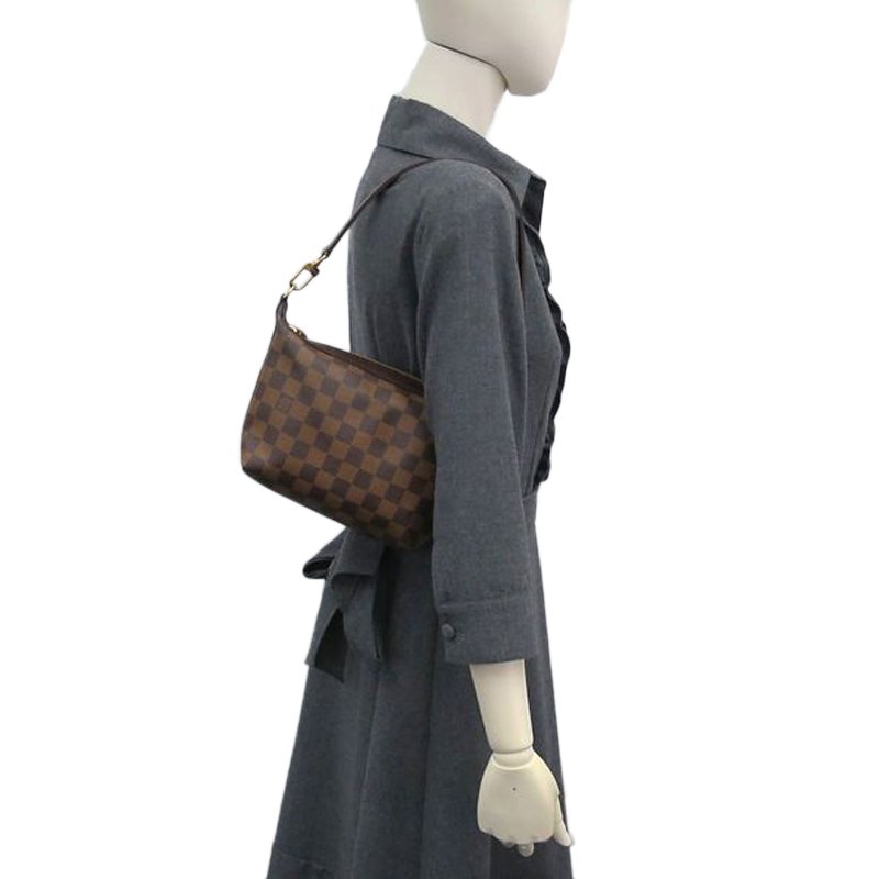 Louis Vuitton Damier Ebene Illovo PM Shoulder Handbag