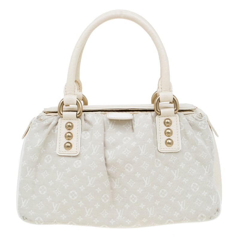 Louis Vuitton Beige Monogram Mini Lin Trapeze Top Handle Bag PM