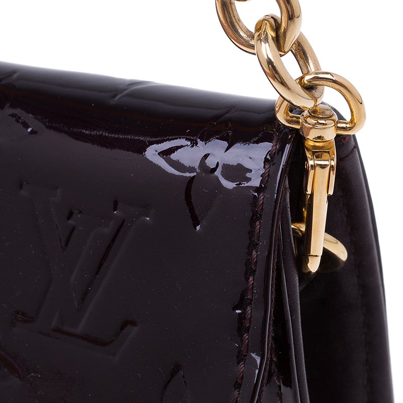 Louis Vuitton Sunset Boulevard Amarante Monogram Vernis Evening Bag ○  Labellov ○ Buy and Sell Authentic Luxury