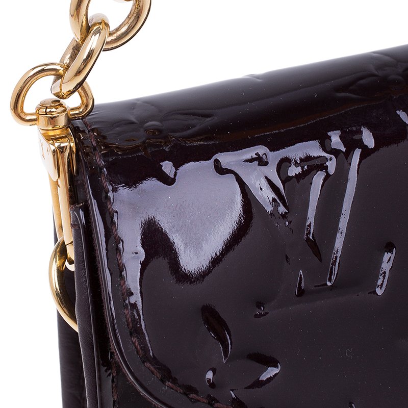Louis Vuitton Sunset Boulevard Amarante Monogram Vernis Evening Bag ○  Labellov ○ Buy and Sell Authentic Luxury