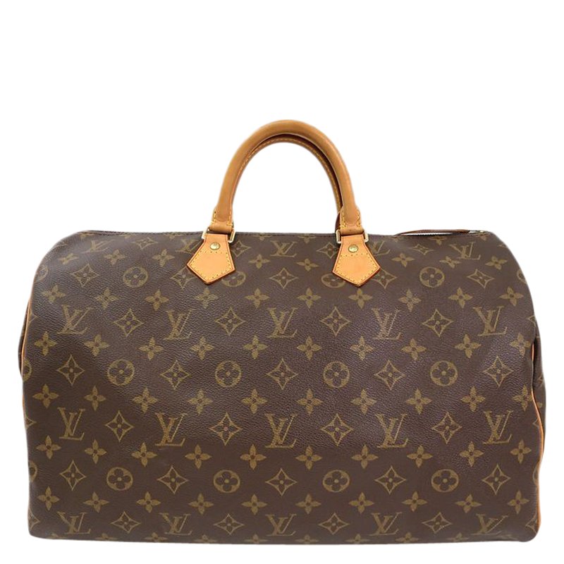 Pre Owned حقيبة لوي فيتون سبيدي كانفاس مونوغرامي 40