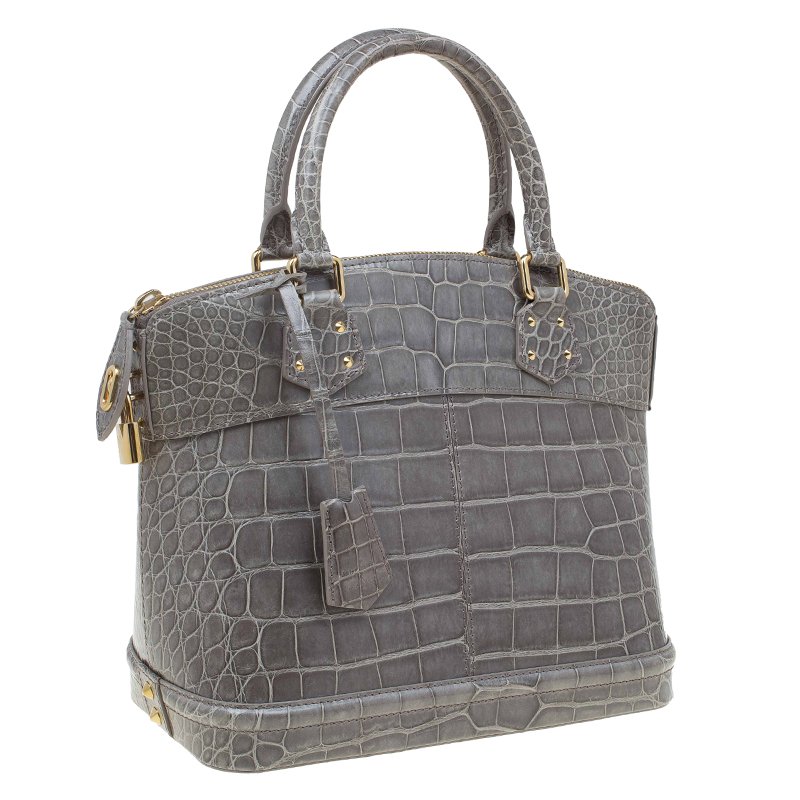 Louis Vuitton Soft Lockit PM - Grey Totes, Handbags - LOU766081