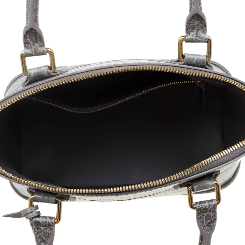 Louis Vuitton lockit PM crocodile Beige Exotic leather ref.40718 - Joli  Closet