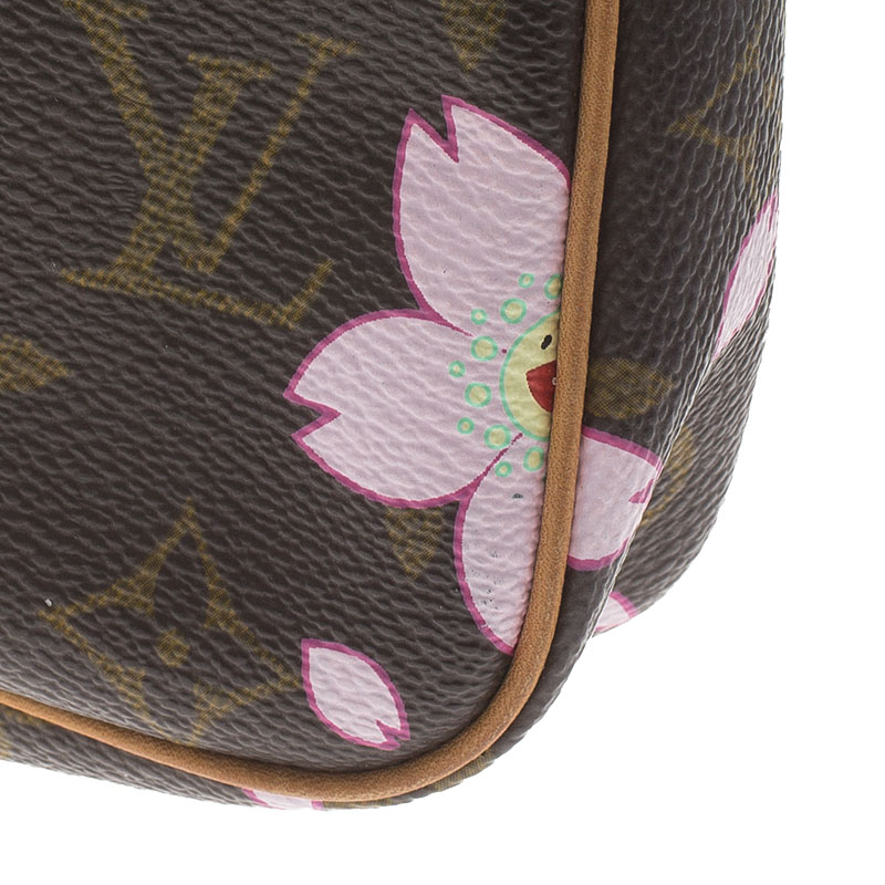 Louis Vuitton Monogram Cherry Blossom Pochette Brown ref.753610