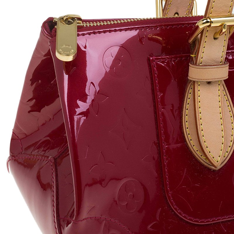 Red Louis Vuitton Monogram Vernis Rosewood Avenue Shoulder Bag – Designer  Revival