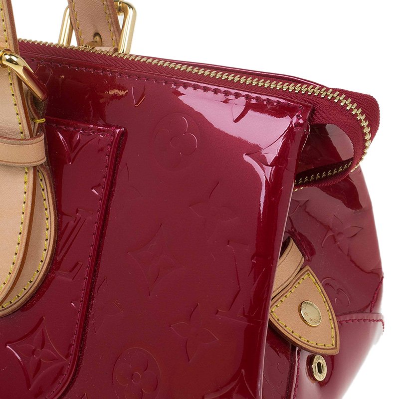 Louis Vuitton Monogram Vernis Rosewood Avenue M93510 Red Leather Enamel  ref.943456 - Joli Closet