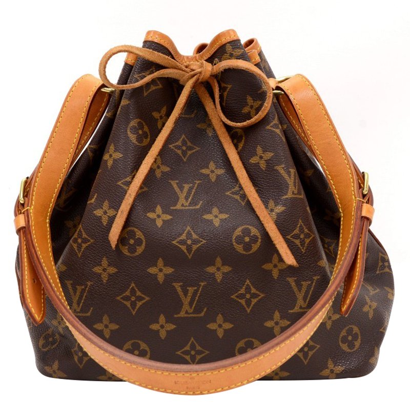 Pre Owned Louis Vuitton Monogram Canvas Petit Noe Bag