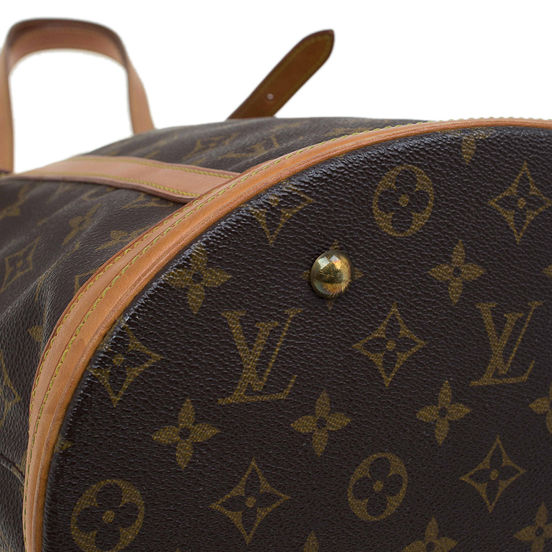 Louis Vuitton Limited Edition Celebrating Monogram Canvas Karl Lagerfeld  Bucket Bag Brown Cloth ref.548720 - Joli Closet