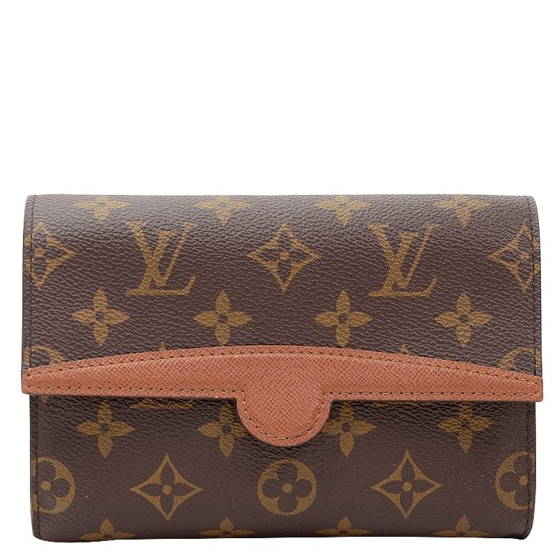 Pre Owned Louis Vuitton Monogram Canvas Clutch