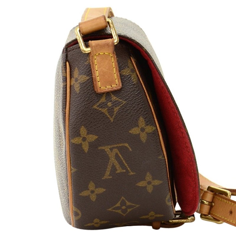 Louis Vuitton Tambourine Handbag Monogram Canvas Brown 2118511