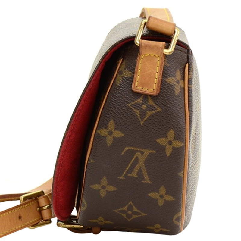 Louis Vuitton Tambourin NM Handbag Monogram Canvas Brown