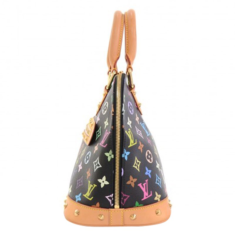 Louis Vuitton, Bags, Authentic Louis Vuitton Alma Hand Bag Fl064 Purse  Monogram Multicolor