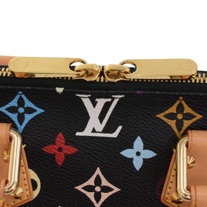 Louis Vuitton, Bags, Authentic Louis Vuitton Alma Hand Bag Fl064 Purse  Monogram Multicolor