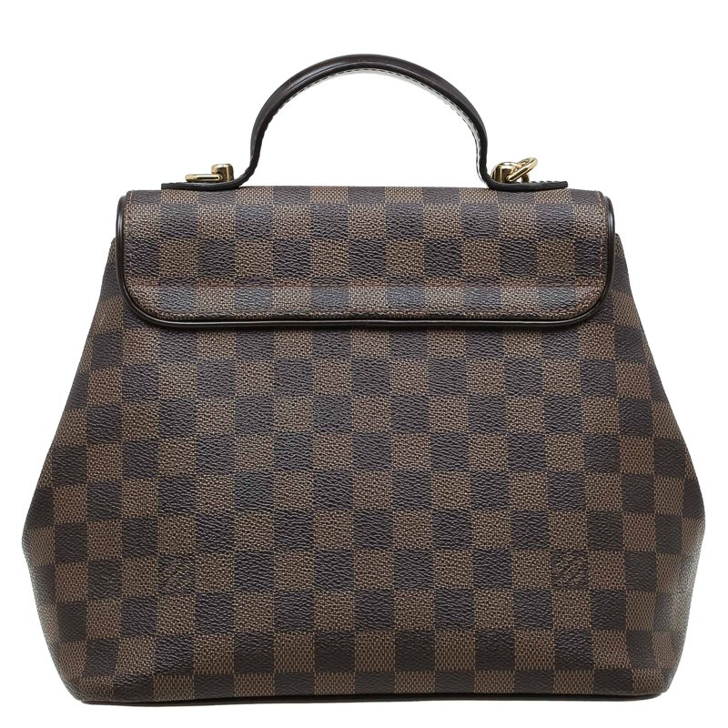 Louis Vuitton - Authenticated Bergamo Handbag - Leather Brown Plain for Women, Very Good Condition