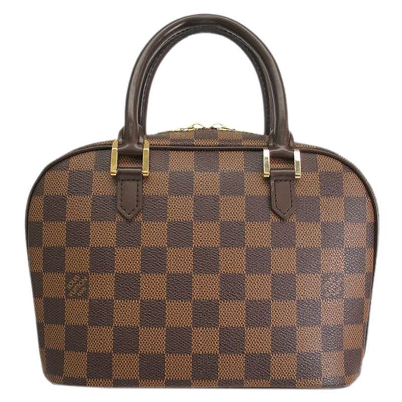 Pre Owned Louis Vuitton Damier Ebene Canvas Sarria Mini Bag