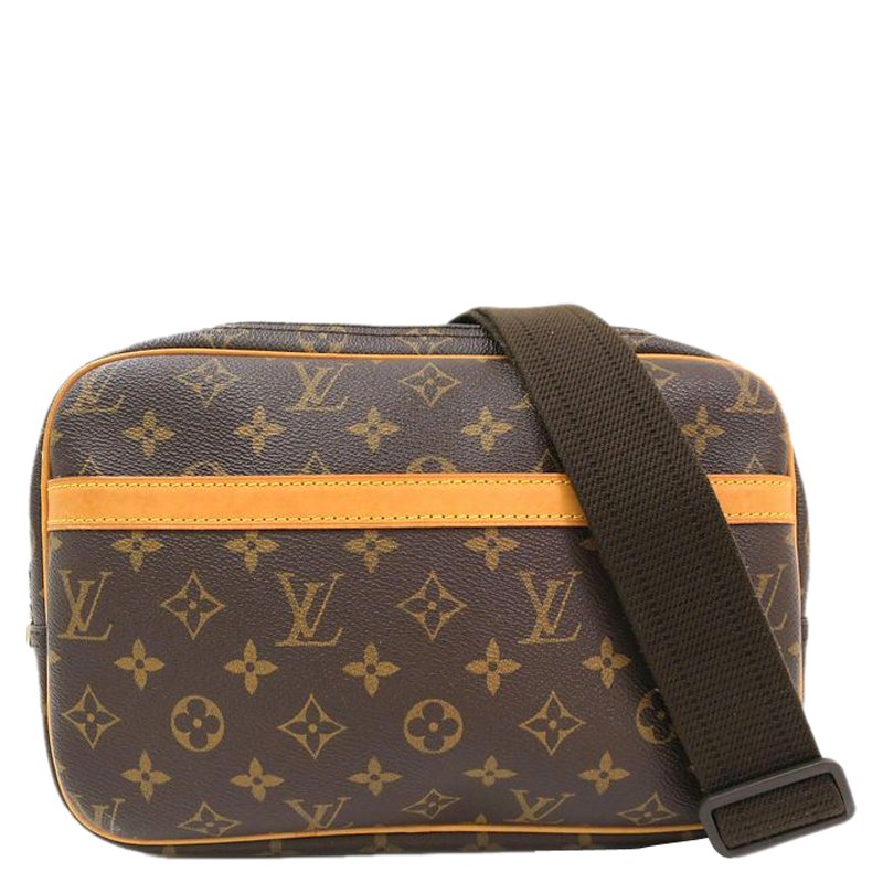 مملوكة مسبقًا حقيبة لوي فيتون ريبورتر كانفاس مونوغرامي PM