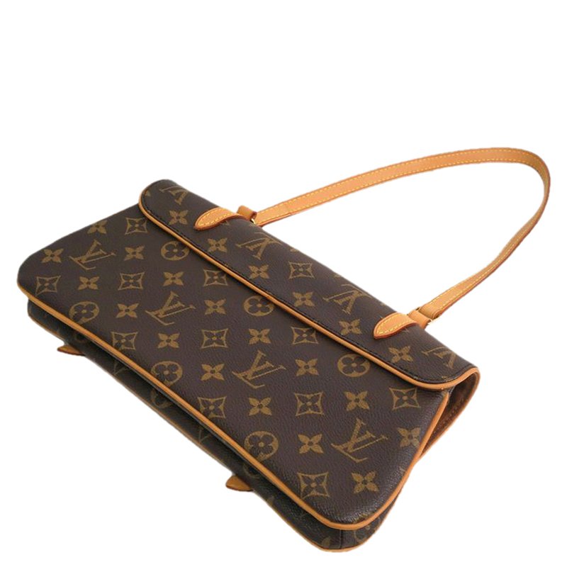 Louis Vuitton Monogram Canvas Marelle MM Shoulder Bag (SHF-21202) – LuxeDH