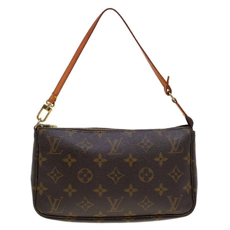 مملوكة مسبقًا حقيبة إكسسوارات صغيرة لوي فيتون كانفاس مونوغرامي