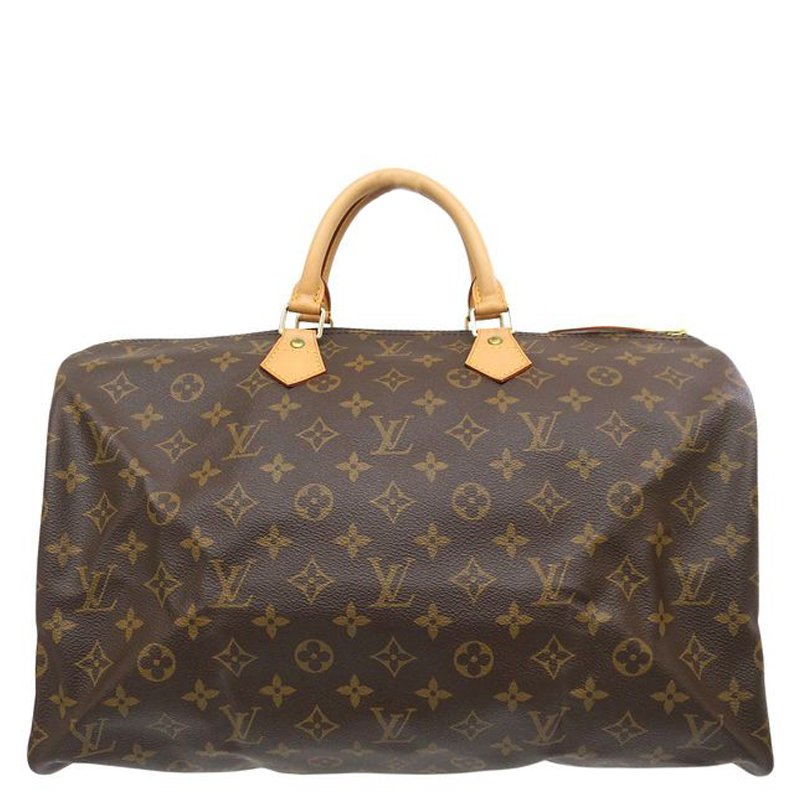 Pre Owned Louis Vuitton Monogram Canvas Speedy 40