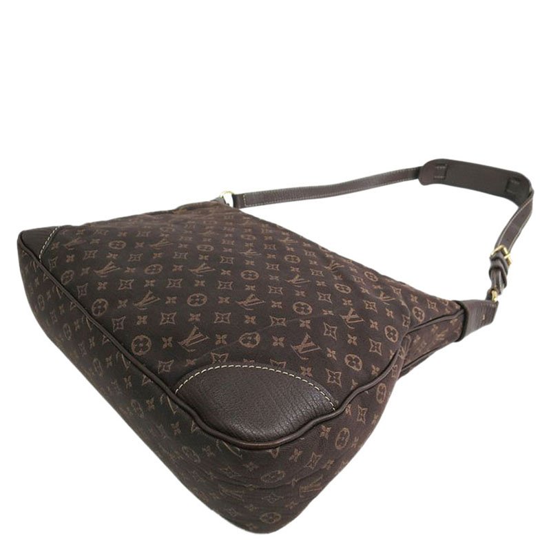 Louis Vuitton Monogram Mini Lin Boulogne Bag - Brown Shoulder Bags, Handbags  - LOU694805