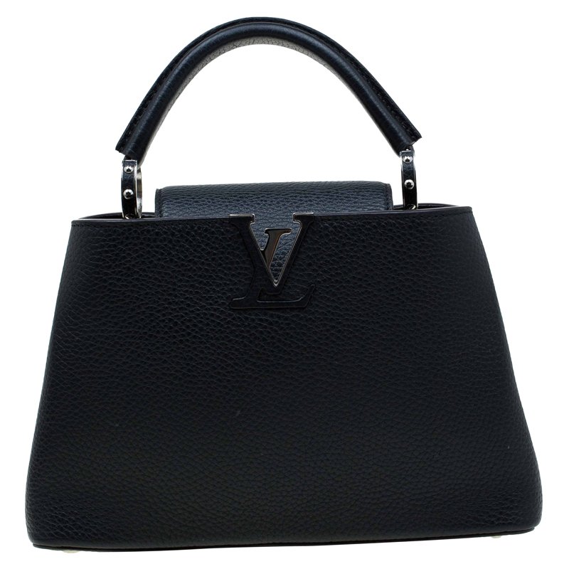 Louis Vuitton Black Taurillon Leather Capucines BB Bag Louis Vuitton | TLC