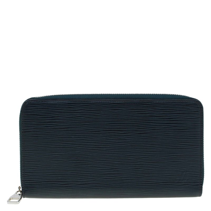 Louis Vuitton Dark Green Epi Leather Long Zippy Organizer Wallet