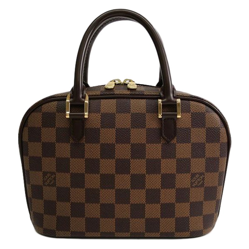 Pre Owned Louis Vuitton Damier Ebene Canvas Sarria Mini Top Handle Bag