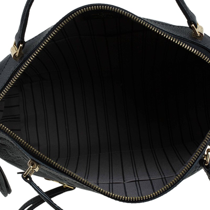 Louis Vuitton Black Monogram Empreinte Leather Bastille PM Bag
