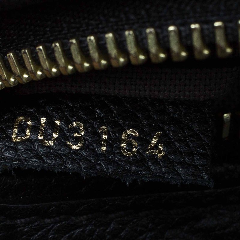 Louis Vuitton Black Monogram Empreinte Leather Bastille MM EUC VI2124