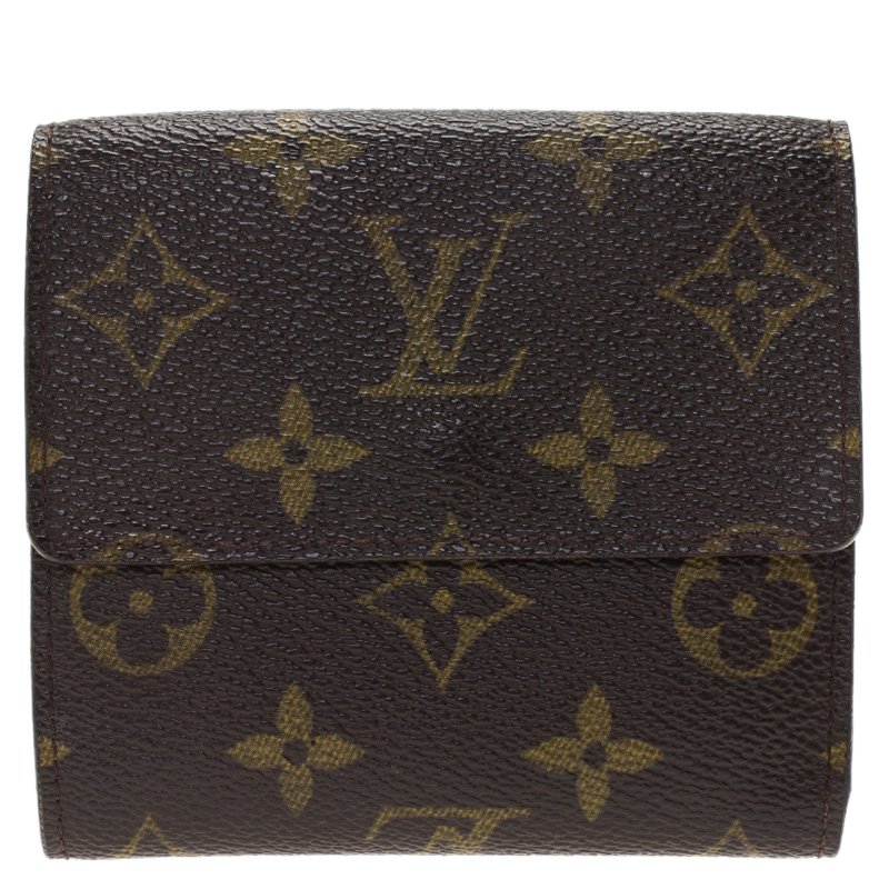 Louis Vuitton Monogram Canvas Compact Tri-Fold Wallet Louis Vuitton