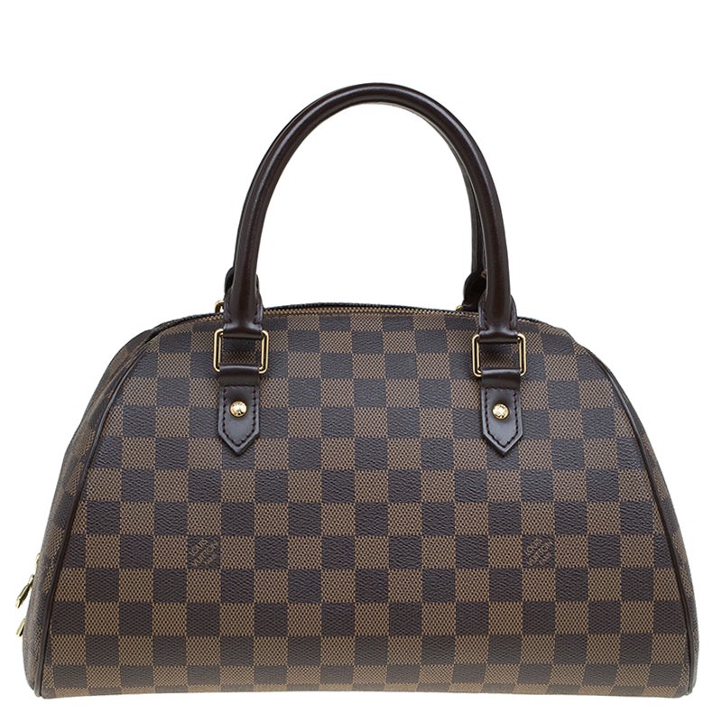Pre Owned Louis Vuitton Damier Ebene Canvas Ribera MM Bag