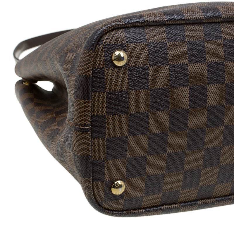 Louis Vuitton LV GHW Kensington 2way Shoulder Bag N41435 Damier Brown