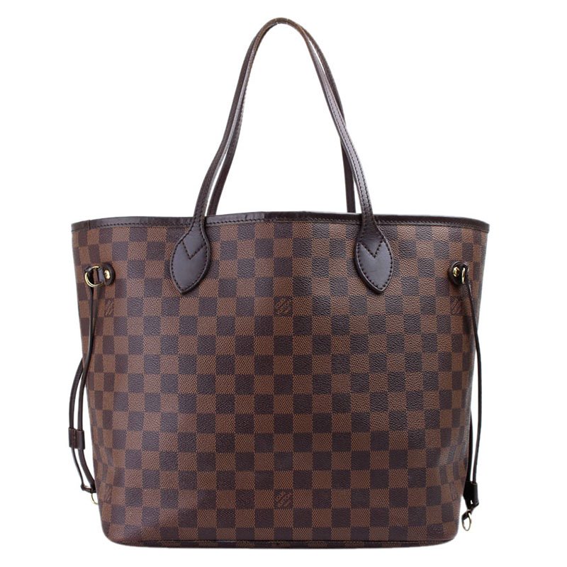 Louis Vuitton Damier Ebene Canvas Neverfull MM