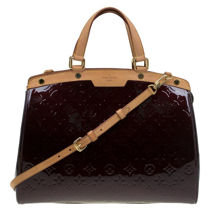Louis Vuitton Amarante Monogram Vernis Brea GM Bag Louis Vuitton | The ...