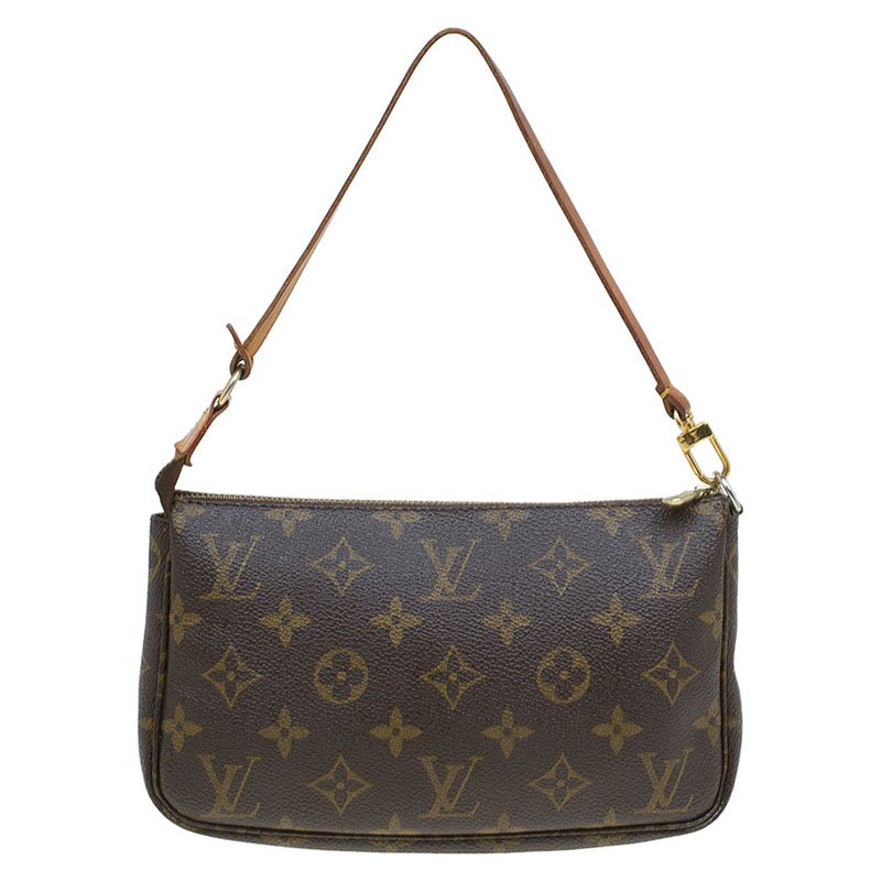Pre Owned Louis Vuitton Monogram Canvas Pochette Accessoires