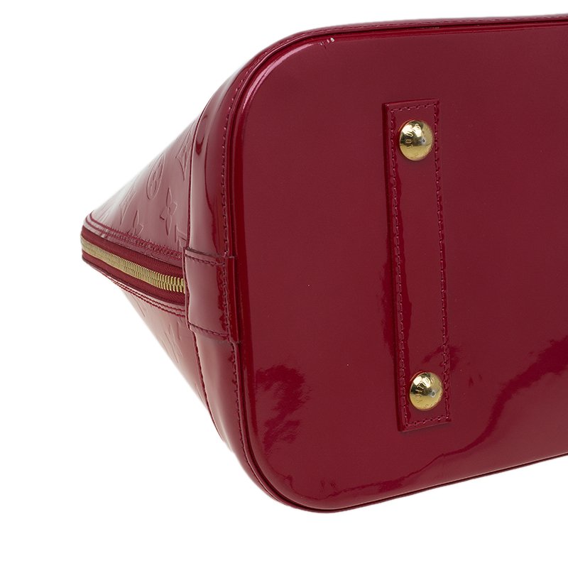 Louis Vuitton Alma GM Red Epi Leather