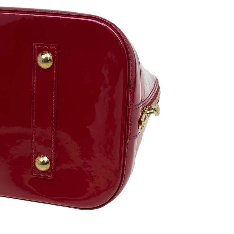 Louis Vuitton Monogram Vernis Alma GM - Pink Handle Bags, Handbags -  LOU788156