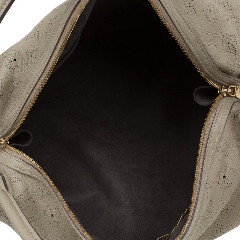 Louis Vuitton Opal Monogram Mahina Leather L Bag - Yoogi's Closet