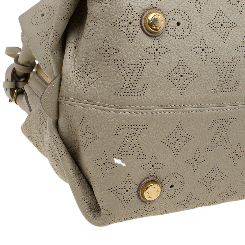 Louis Vuitton Opal Monogram Mahina Leather L Bag - Yoogi's Closet