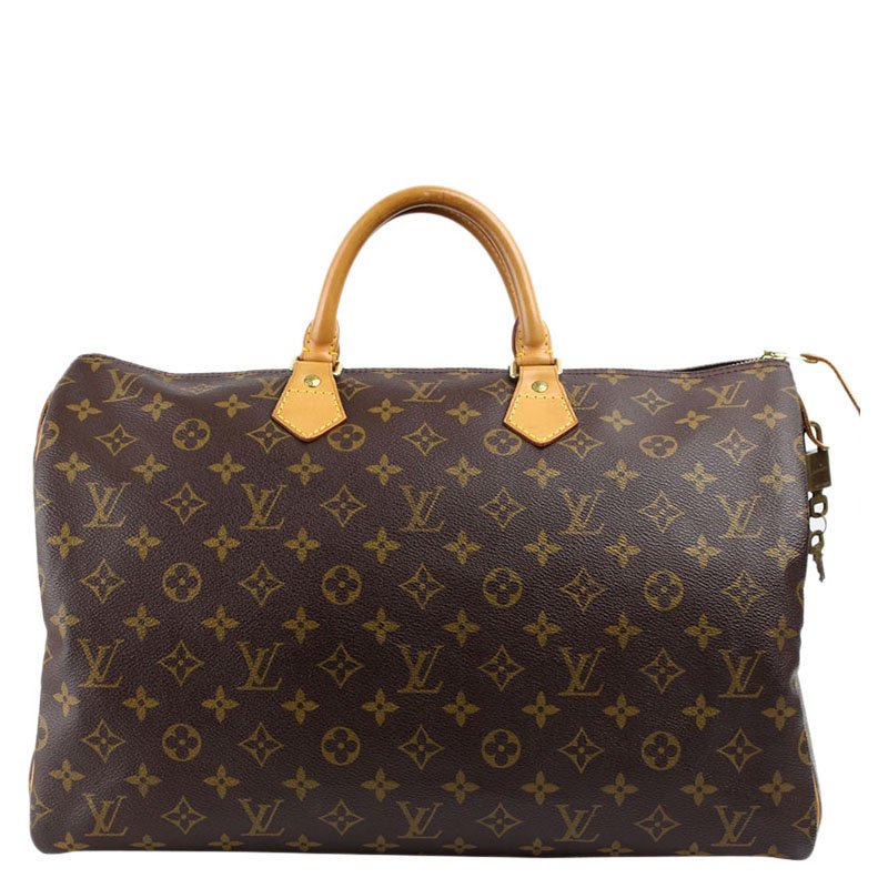 مملوكة مسبقًا Louis Vuitton Monogram Canvas Speedy 40 Bag