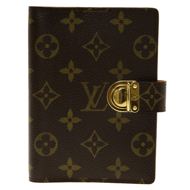 مملوكة مسبقًا Louis Vuitton Monogram Canvas Small Ring Orange Koala Agenda