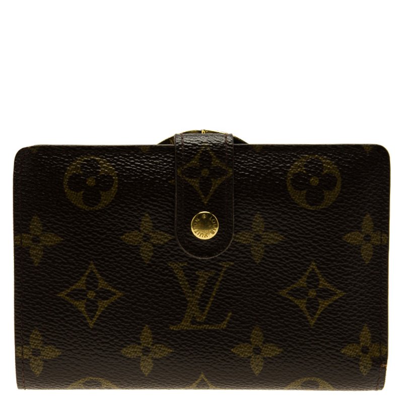 مملوكة مسبقًا Louis Vuitton Monogram Canvas Port Feuille Vieonise French Purse Wallet