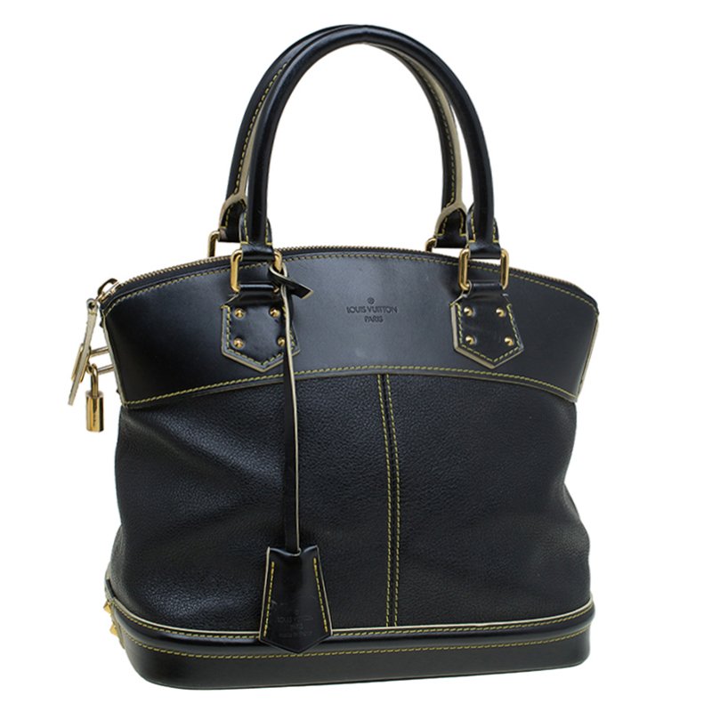 Louis Vuitton, Bags, Louis Vuitton Gray Lockit Suhali Leather Favori  Wallet Bag