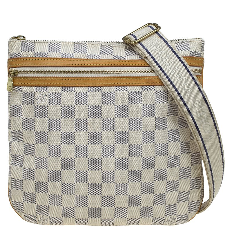 Louis Vuitton Damier Azur Canvas Bosphore Messenger Bag Louis Vuitton