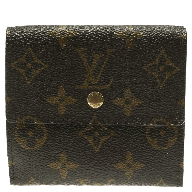 Louis vuitton Monogram Canvas Elise Compact Wallet